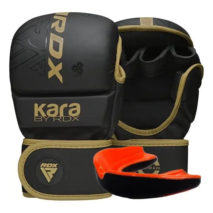 Перчатки для MMA RDX F6 Kara Matte Golden L Фото