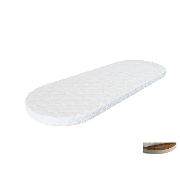 Матрас для детской кроватки Ingvart на диванчик Smart Bed Oval кокос+латекс, 60х168 см Фото