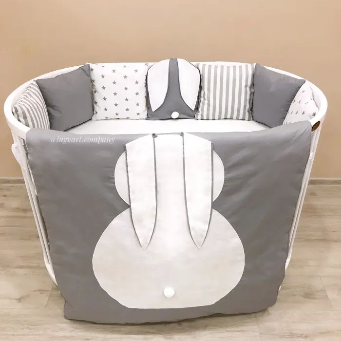 Детский постельный набор Ingvart Зайченя у ліжечко Smart Bed Фото