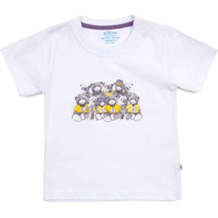 Футболка детская Aziz с мишками Фото