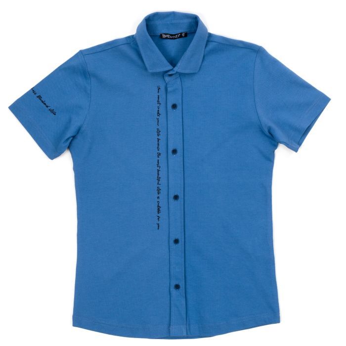 Рубашка детская Blueland с коротким рукавом Фото