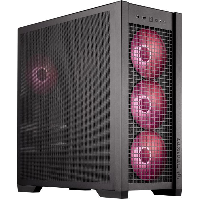 Корпус для ПК ASUS TUF Gaming GT302 ARGB Black Фото