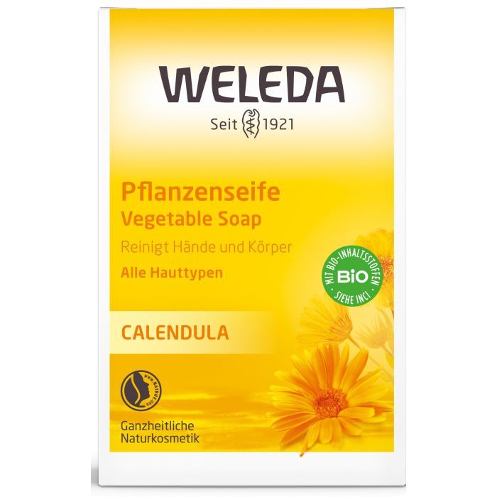 Детское мыло Weleda Календула 100 г Фото