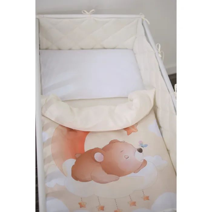 Детский постельный набор Верес "Мишка стеганый" (6 ед ) Фото