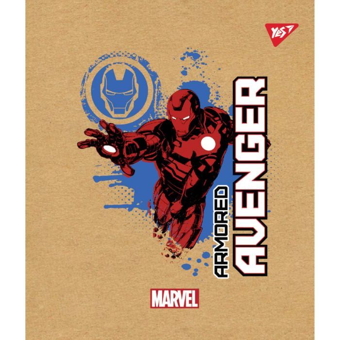 Тетрадь Yes А5 Avenger Крафт 18 листов клетка Фото