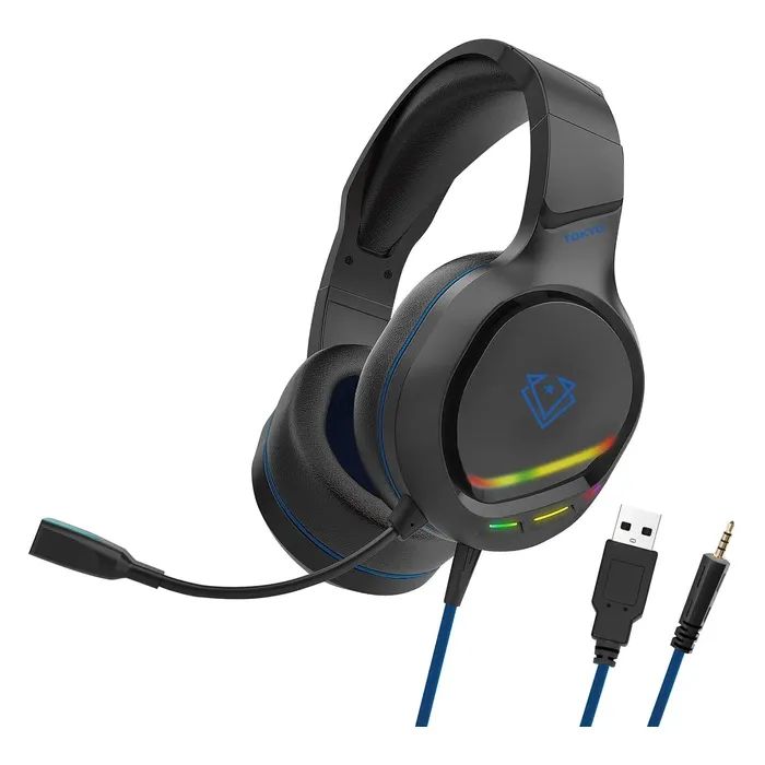 Наушники Vertux Tokyo 7.1 Mini Jack 3.5мм Blue Фото