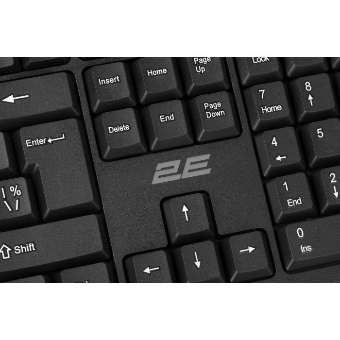 Комплект 2E MK401 USB UA Black Фото 6