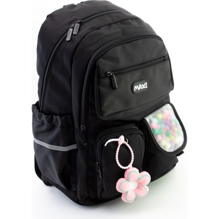 Рюкзак школьный Maxi 18" Черный Фото