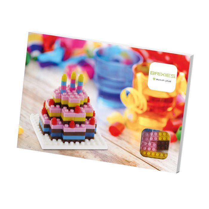 Конструктор BRIXIES Праздничный торт Фото