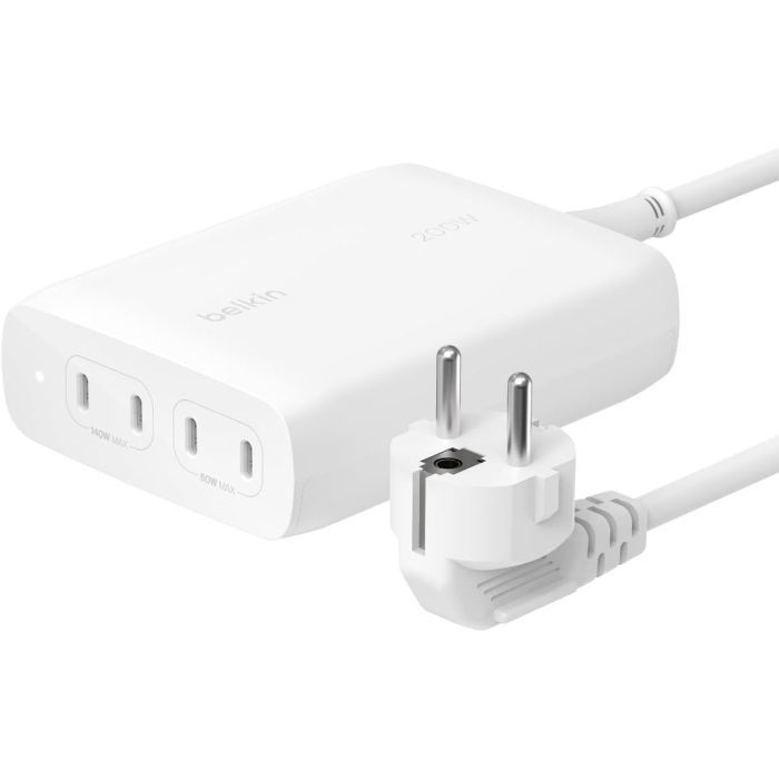 Зарядное устройство Belkin 4хUSB-С GAN PD PPS 200W white Фото