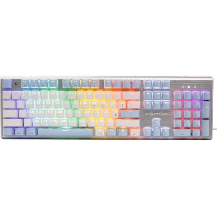 Клавиатура A4Tech FS100 RGB FS Switch USB Icy Blue Фото