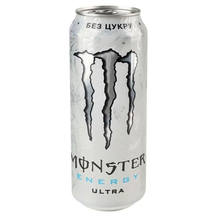 Энергетический напиток Monster Energy Ultra Безалкогольный сильногазированный 500 мл Фото
