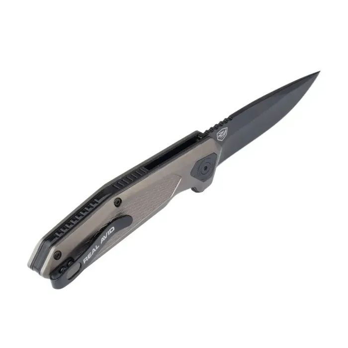 Нож Real Avid RAV-3 Black Oxide Aluminum + Steel Фото 4