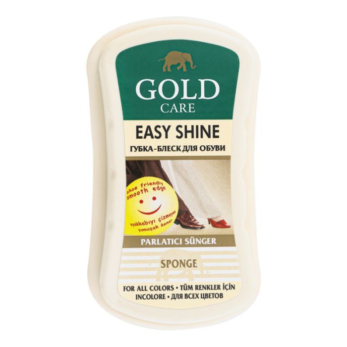 Губка для обуви GoldCare Блиск Безбарвна Фото