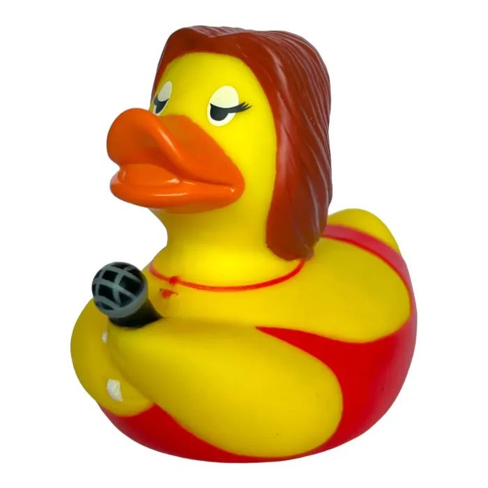 Игрушка для ванной Funny Ducks Утка Певица Фото