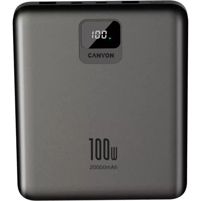 Батарея универсальная Canyon PB-2008 20000mAh PD/100W Q.C/3.0 Фото