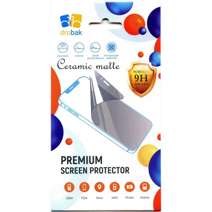 Пленка защитная Drobak Hydrogel Apple iPhone 16 Pro Max Фото