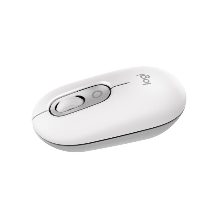 Мышка Logitech POP Mouse With Emoji Bluetooth Off-White Фото