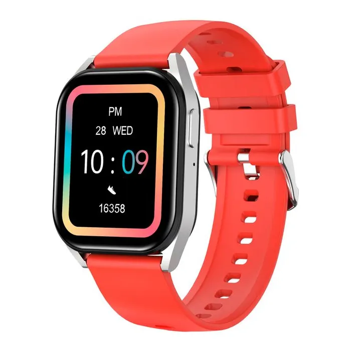 Смарт-часы Canyon Chatter SW-58 BT-CALL Silver Red Фото