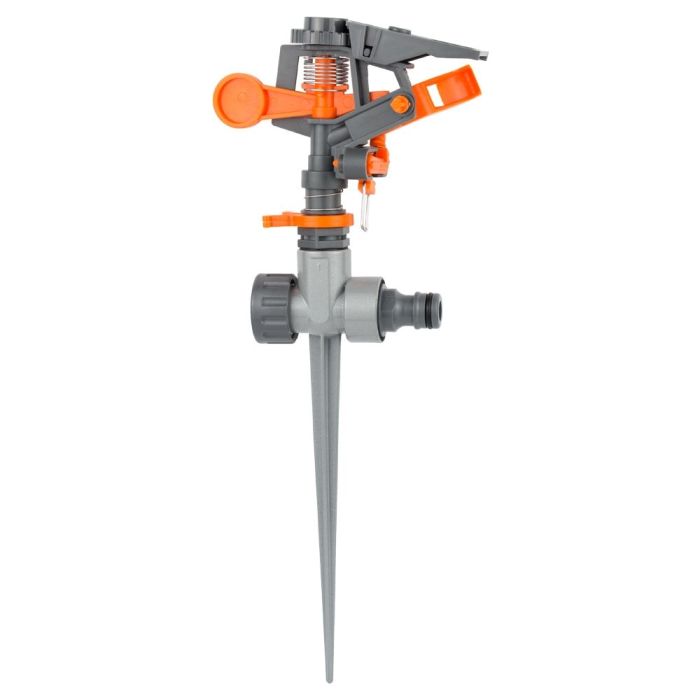 Дождеватель Flora импульсный на металлическом колышке (ABS+AL) Фото