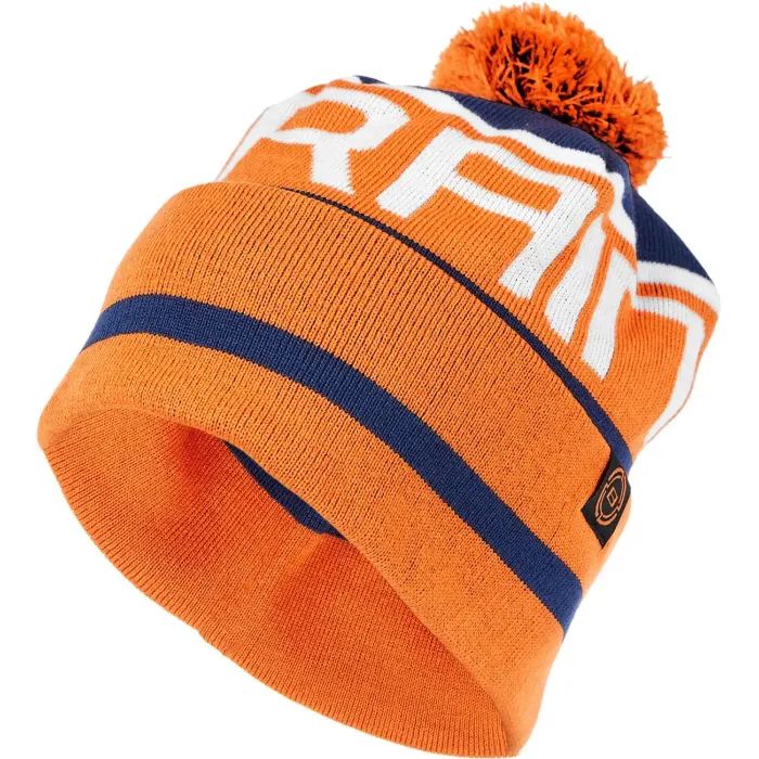 Шапка Brain з помпоном 58 Blue/orange Фото