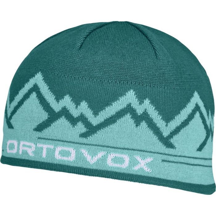 Шапка Ortovox Peak Beanie pacific green - бірюзовий Фото