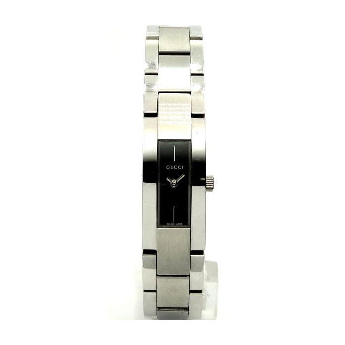 Наручные часы Gucci 4605L 24636 BLK/STEEL/BRACELET Фото