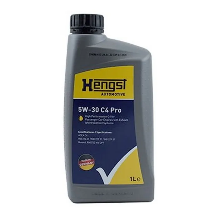 Моторное масло HENGST 5W-30 C4 Pro, 1л Фото