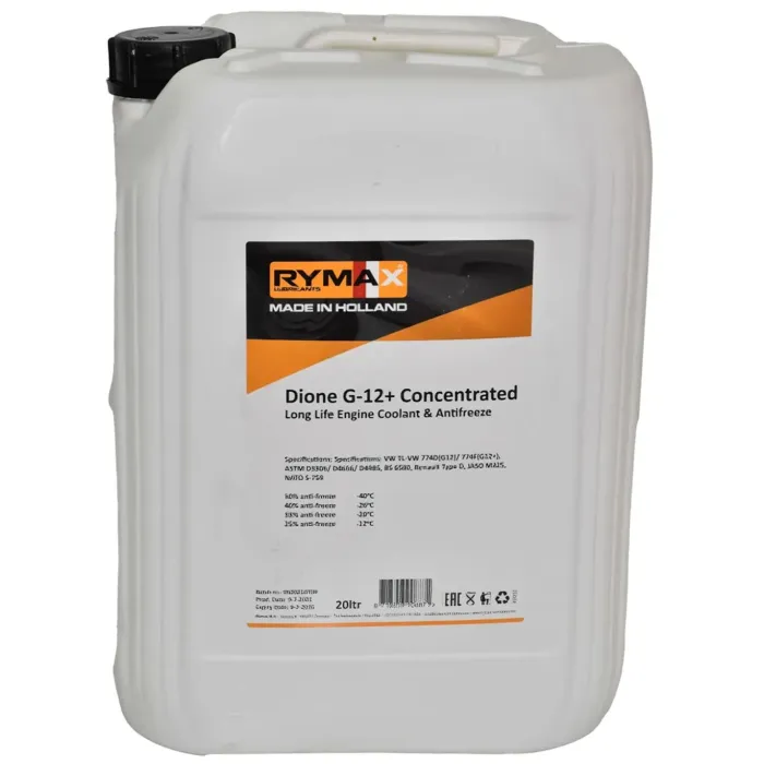 Антифриз RYMAX Dione G12+, 20л. червоний Фото