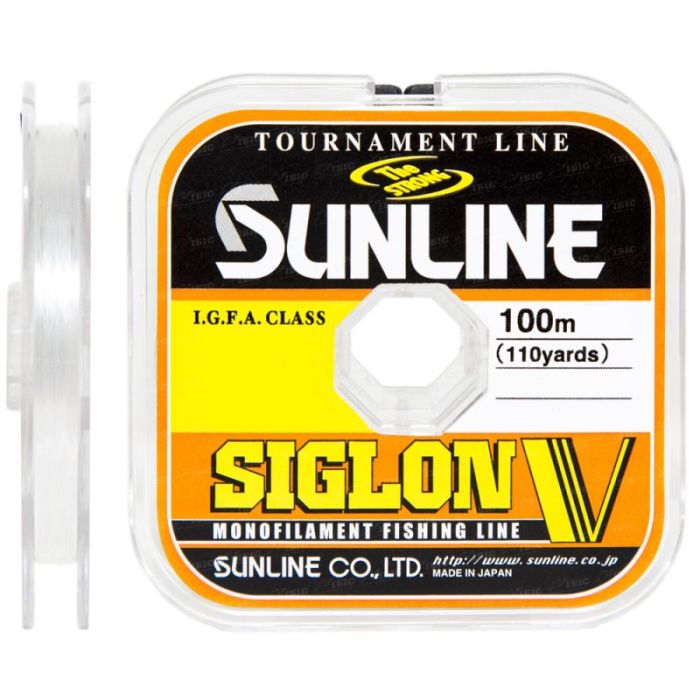 Леска Sunline Siglon V 100м #0.8/0.148мм 2кг Фото