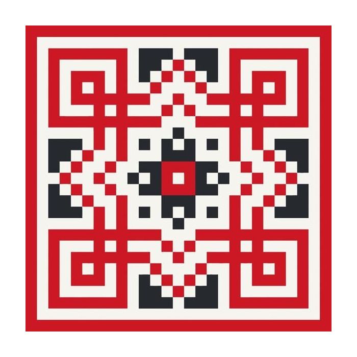 Картина по номерам ArtCraft Український орнамент 30х30 см Фото
