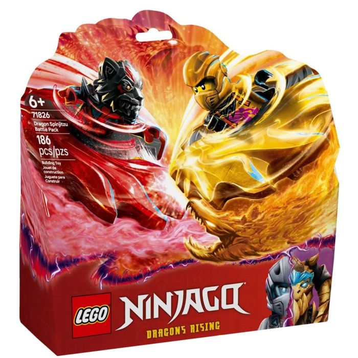 Конструктор LEGO Ninjago Бойовий набір дракона Спін-джитсу Фото