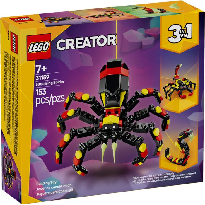 Конструктор LEGO Creator Дикі тварини Дивовижний павук Фото