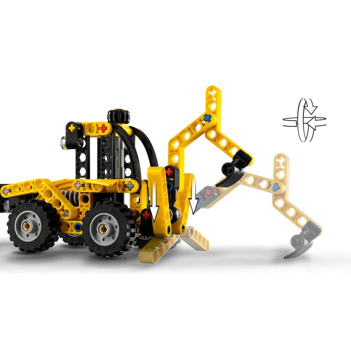 Конструктор LEGO Technic Екскаватор-навантажувач Фото 5