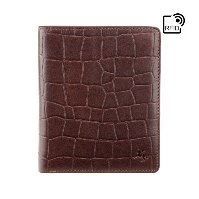 Кошелек Visconti CR93 Predator c RFID Brown Фото