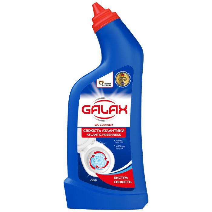 Средство для чистки унитаза Galax Свежесть атлантики 750 г Фото