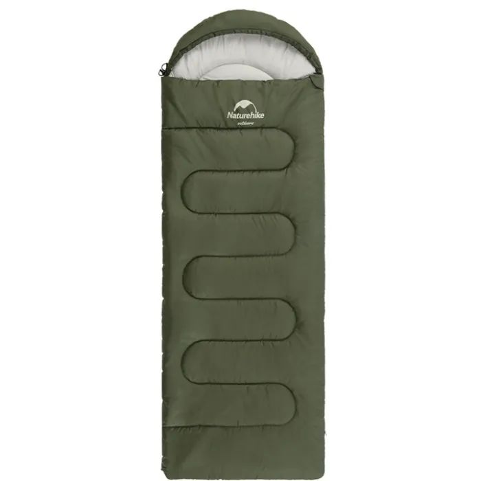 Спальный мешок Naturehike Y150L NH21MSD08, лівий, темно-зелений Фото