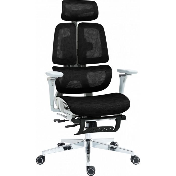 Офисное кресло GT Racer B-2450 White/Black Фото