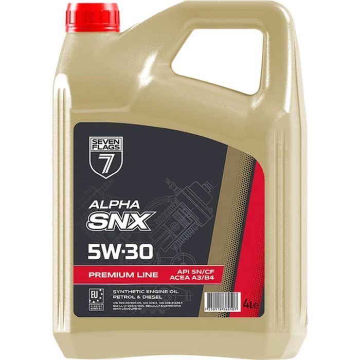 Моторное масло 7FLAGS Premium Line 5W-30 3,5кг Фото
