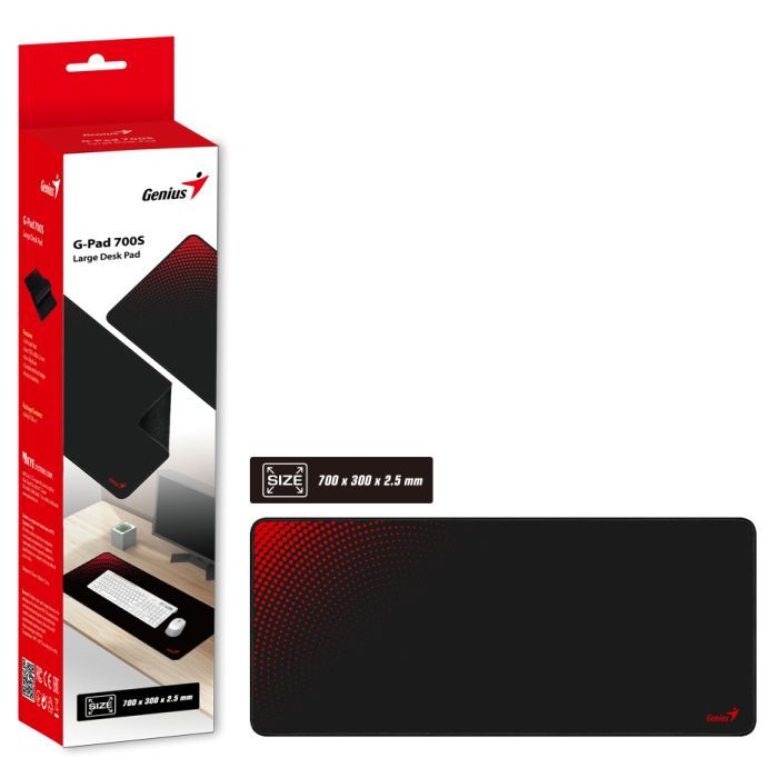 Коврик для мышки Genius G-Pad 700S Black Фото