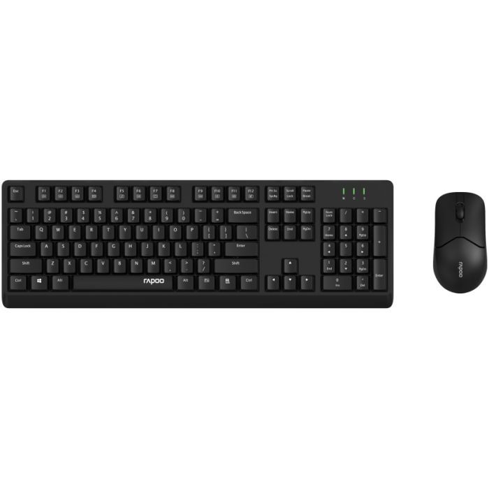 Комплект Rapoo X1500S Wireless Black Фото