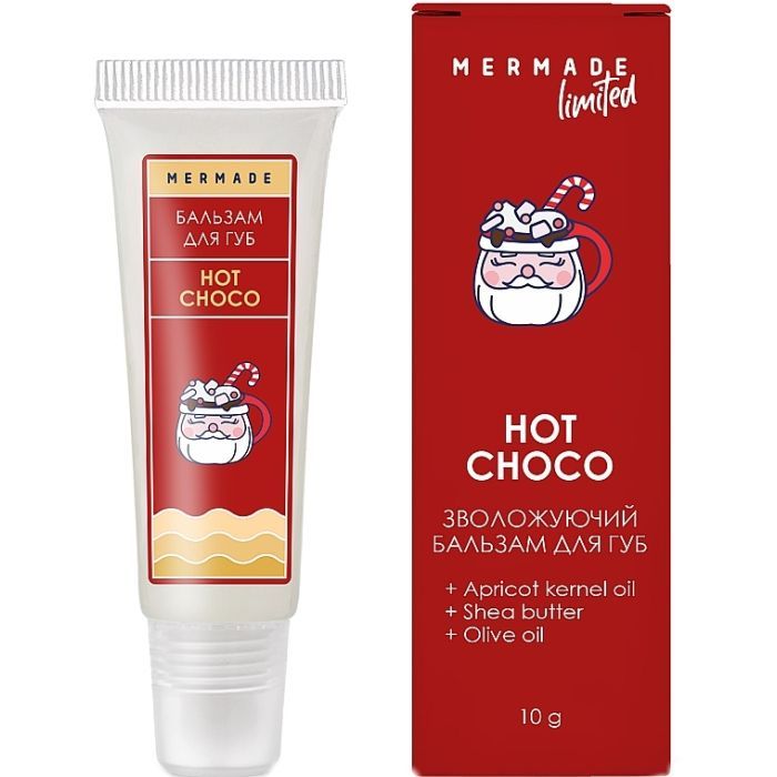 Бальзам для губ Mermade Hot Choco Увлажняющий 10 г Фото