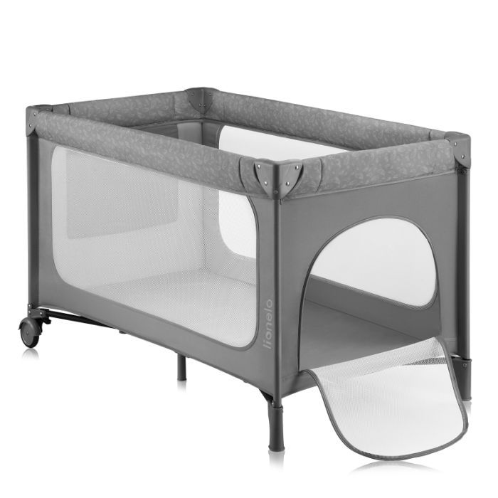 Детский манеж Lionelo JASMIN EASY FOLD GREY STONE Фото 1