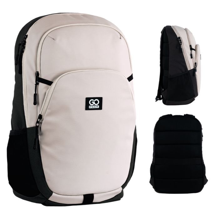 Рюкзак школьный GoPack Education Teens 185 бежевий Фото
