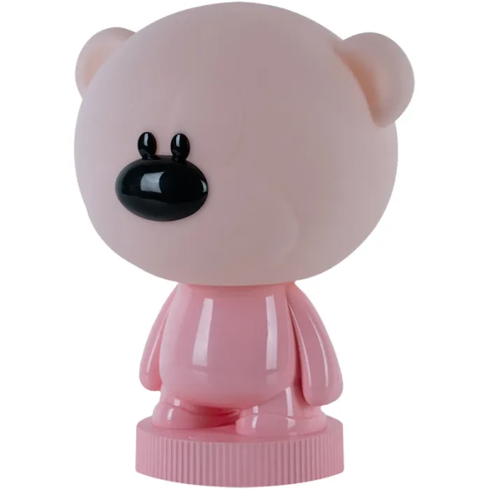 Ночник Kite Світильник LED з акумулятором Bear, рожевий Фото