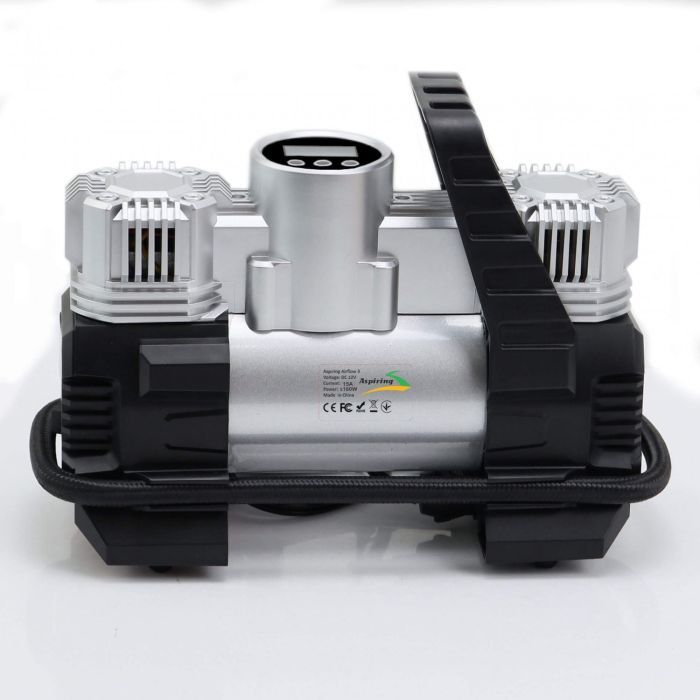Автомобильный компрессор Aspiring Airflow 3 metal 85L 180W Фото 3