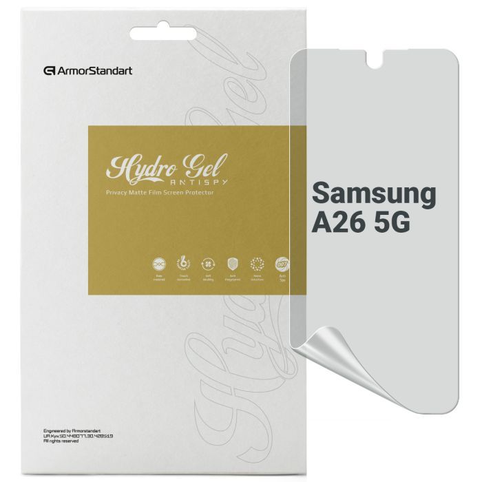 Пленка защитная Armorstandart Anti-spy Samsung A26 5G Фото