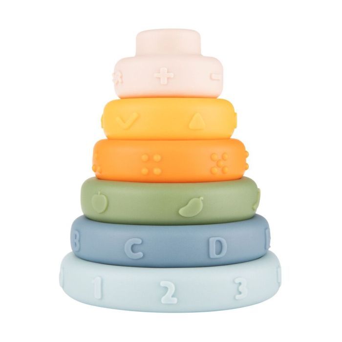 Развивающая игрушка Canpol пірамідка тактильна Фото