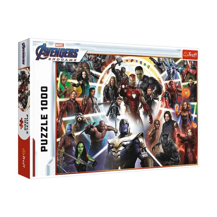 Пазл Trefl Marvel Heroes Месники: Кінець гри 1000 елементів Фото