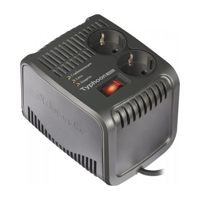 Стабилизатор Defender Typhoonl 1000VA 320W Фото